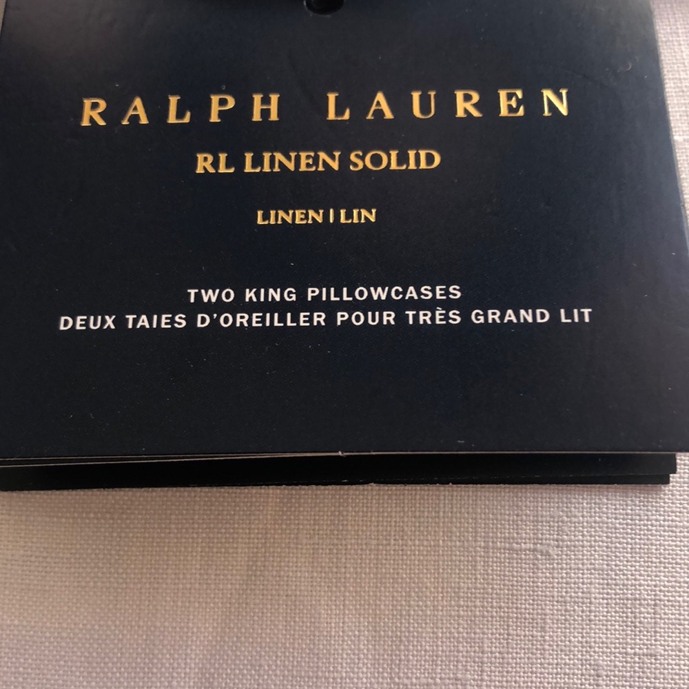 Ralph Lauren Blue Label Pillowcase Set